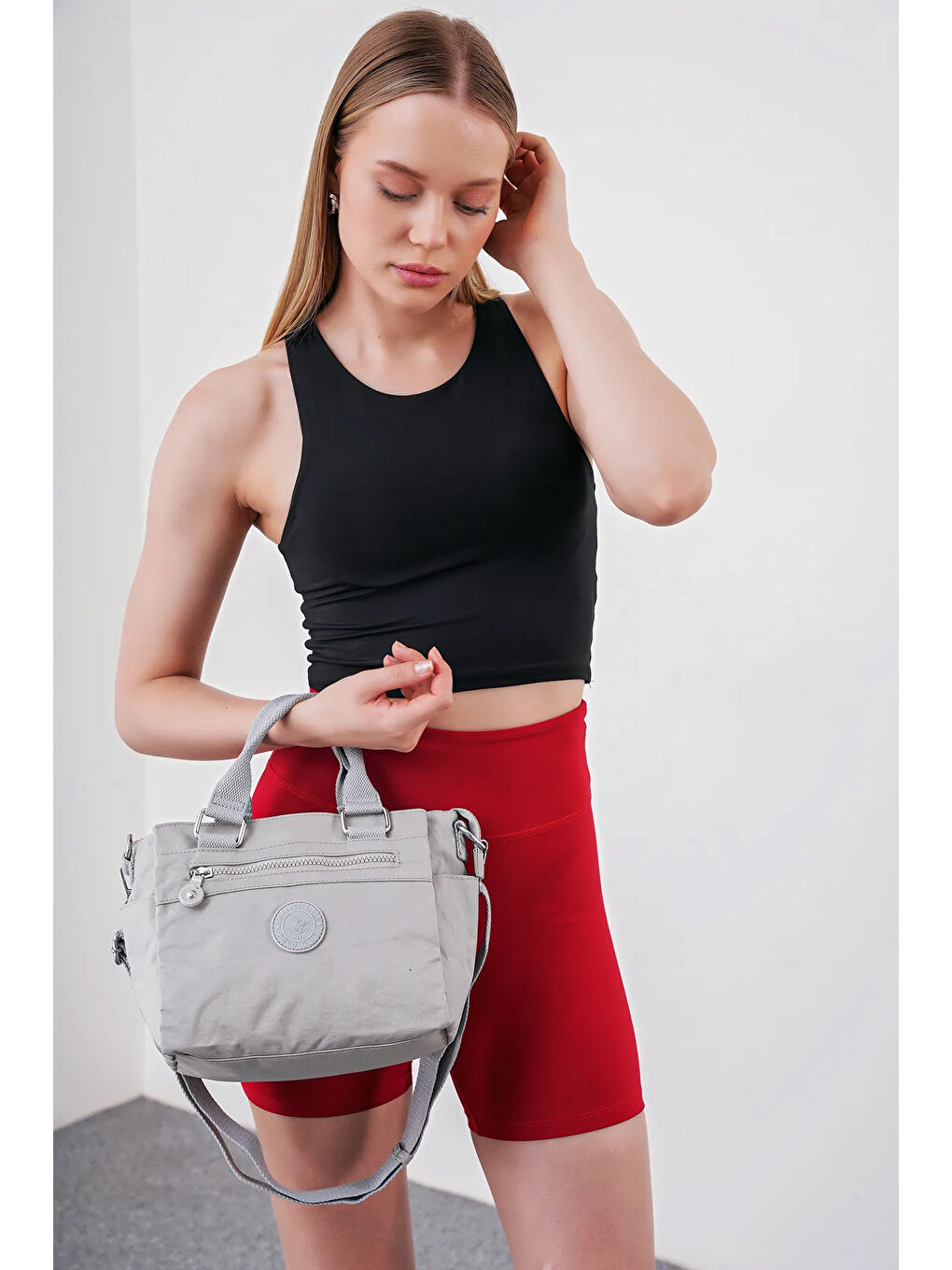 Gri Kadın Omuz Çantası BHPC6007-1