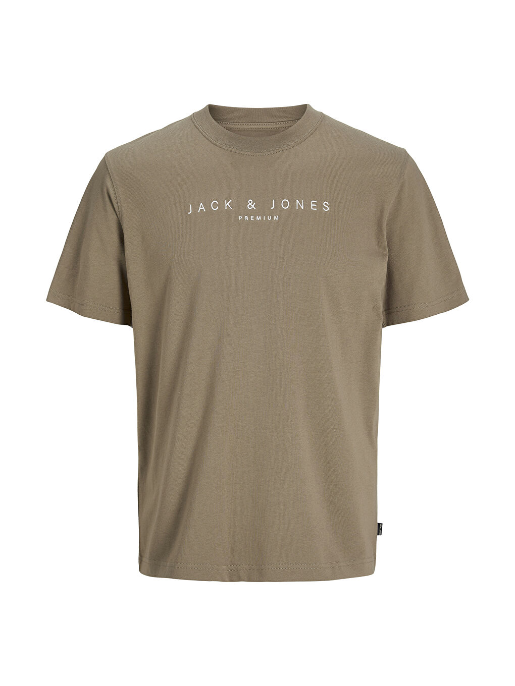 Bej Premium Jprccjayson %100 Pamuk Regular Fit Bisiklet Yaka Erkek Tişört 12275186