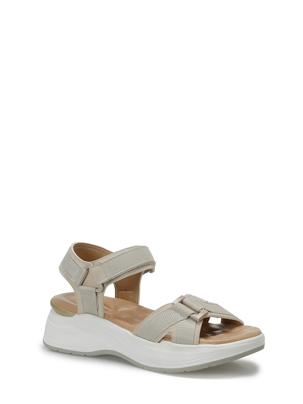 Bej 327616.Z Vizon Kadın Spor Sandalet-1