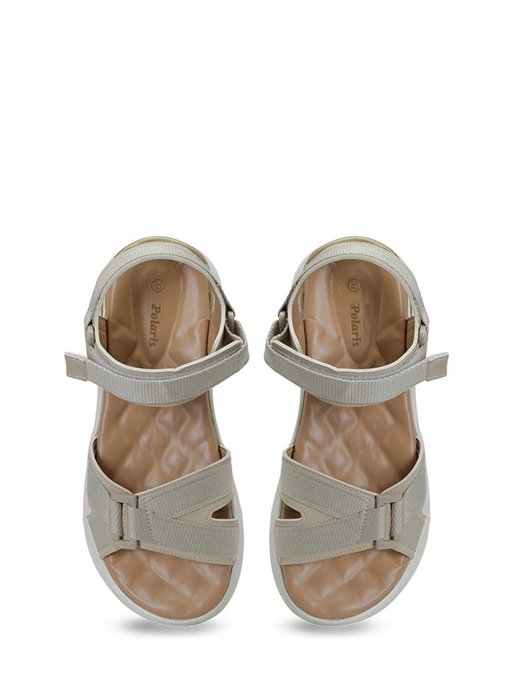 Bej 327616.Z Vizon Kadın Spor Sandalet-3