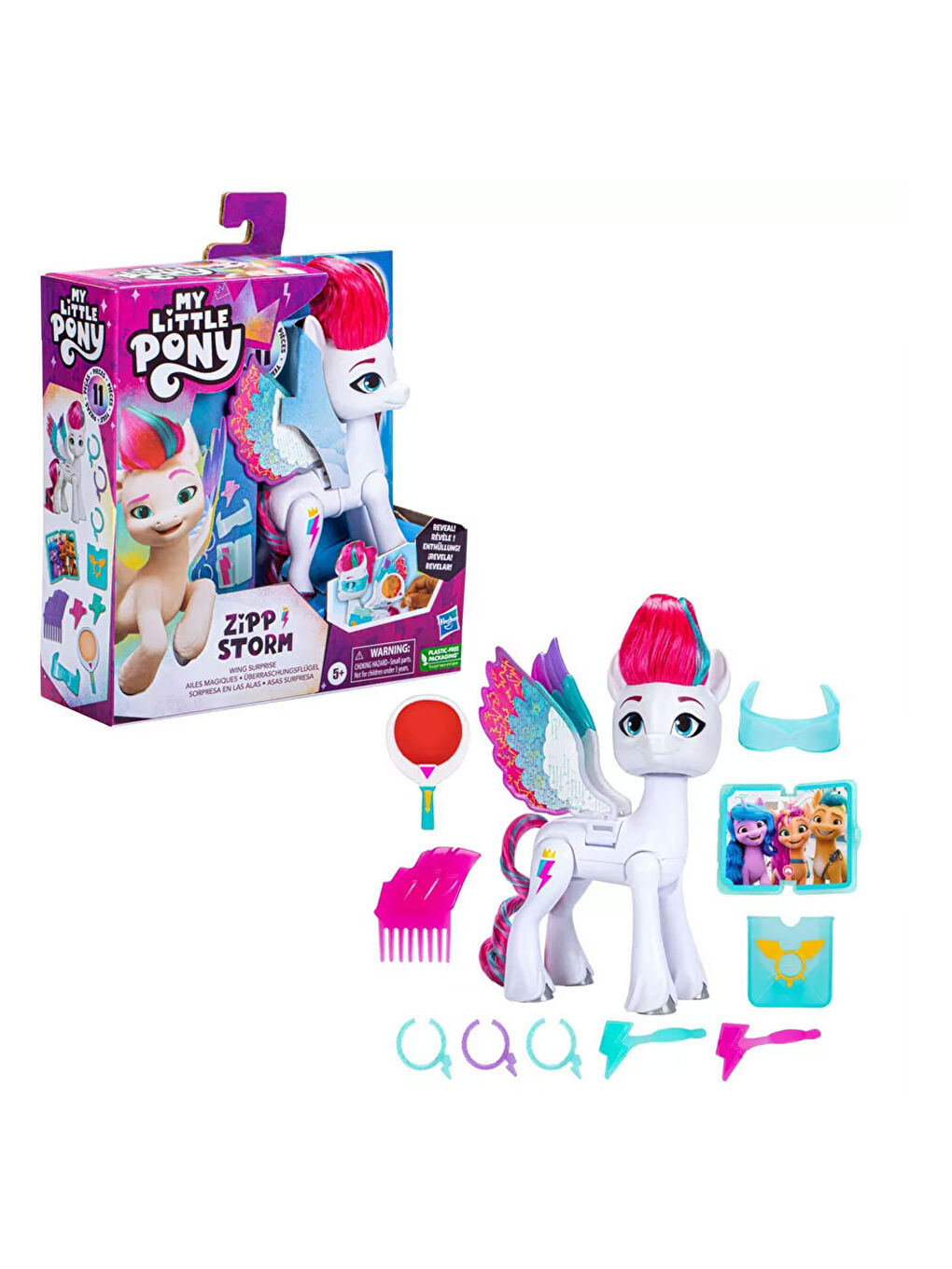 My Little Pony Renksiz Kanat Sürprizi Zipp Storm F6346-F6446