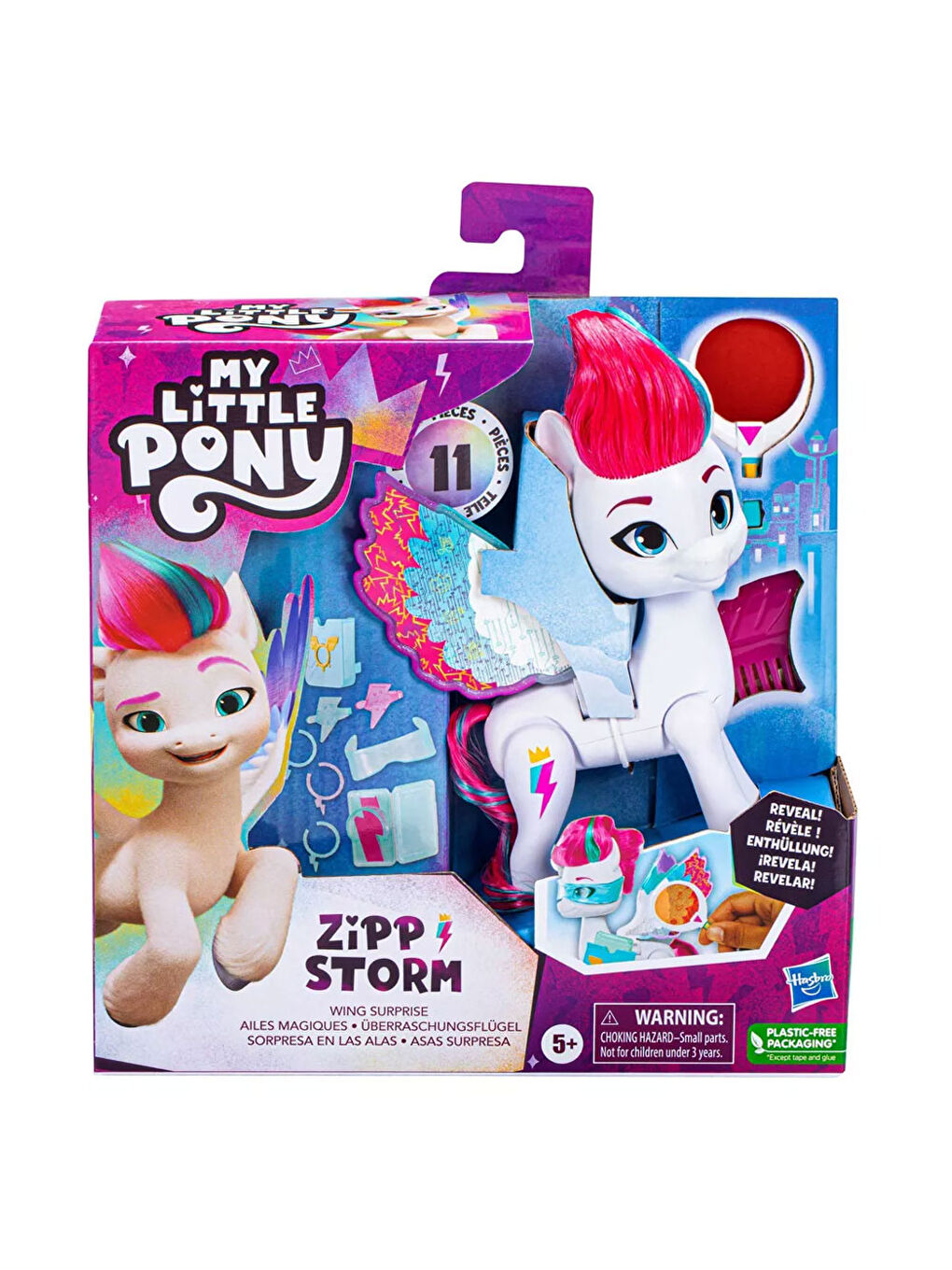 My Little Pony Renksiz Kanat Sürprizi Zipp Storm F6346-F6446 - 1