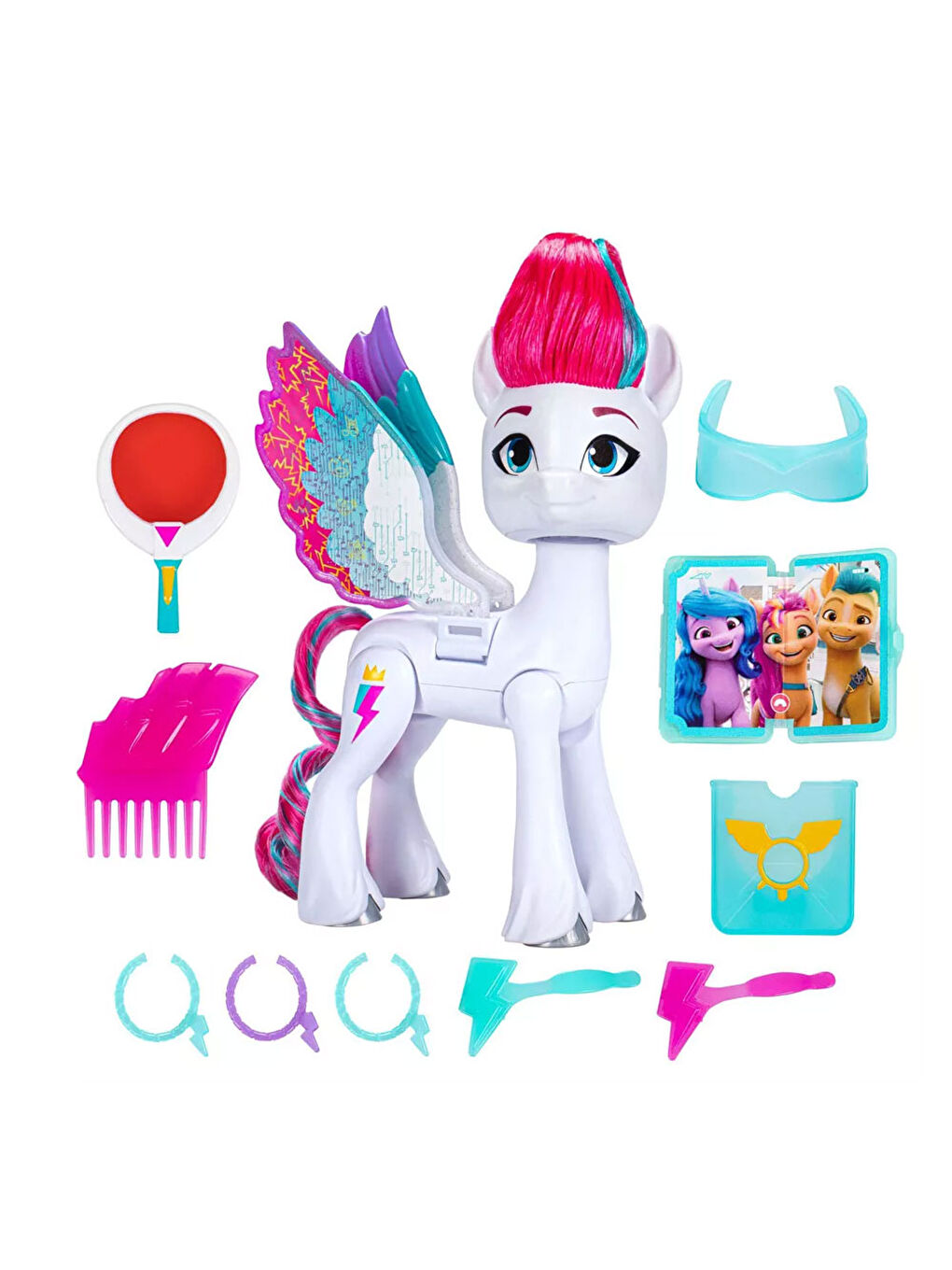 My Little Pony Renksiz Kanat Sürprizi Zipp Storm F6346-F6446 - 5