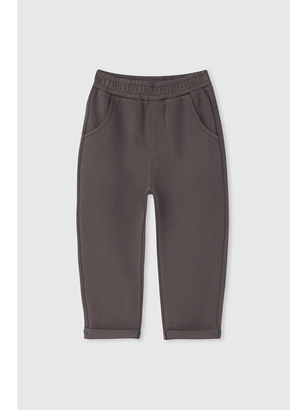 Erkek Bebek Örme Bej Pantolon