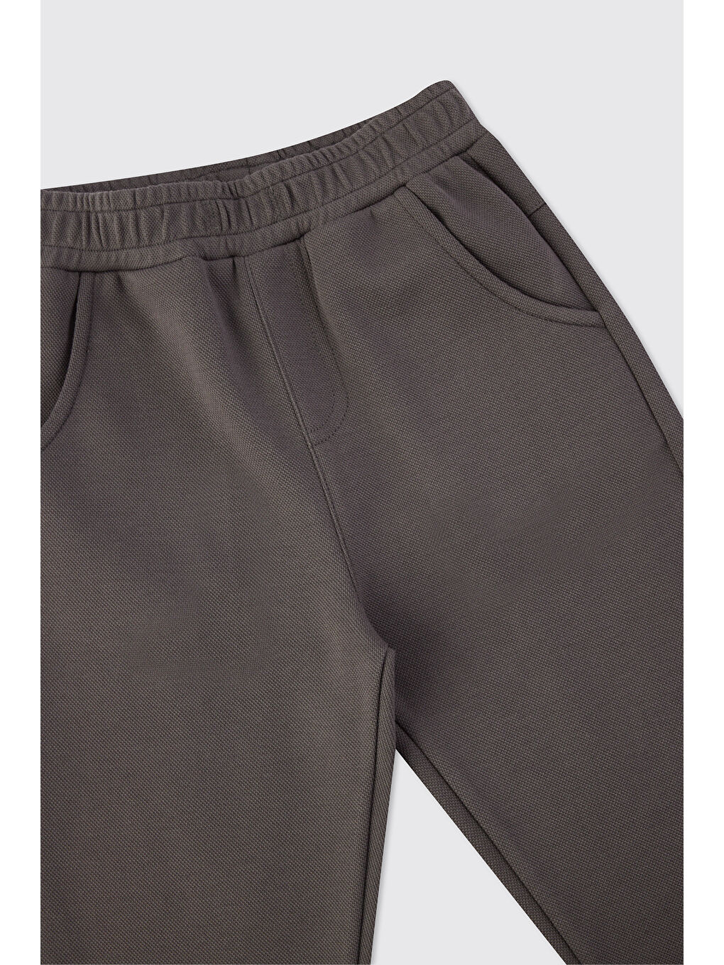 Erkek Bebek Örme Bej Pantolon-2