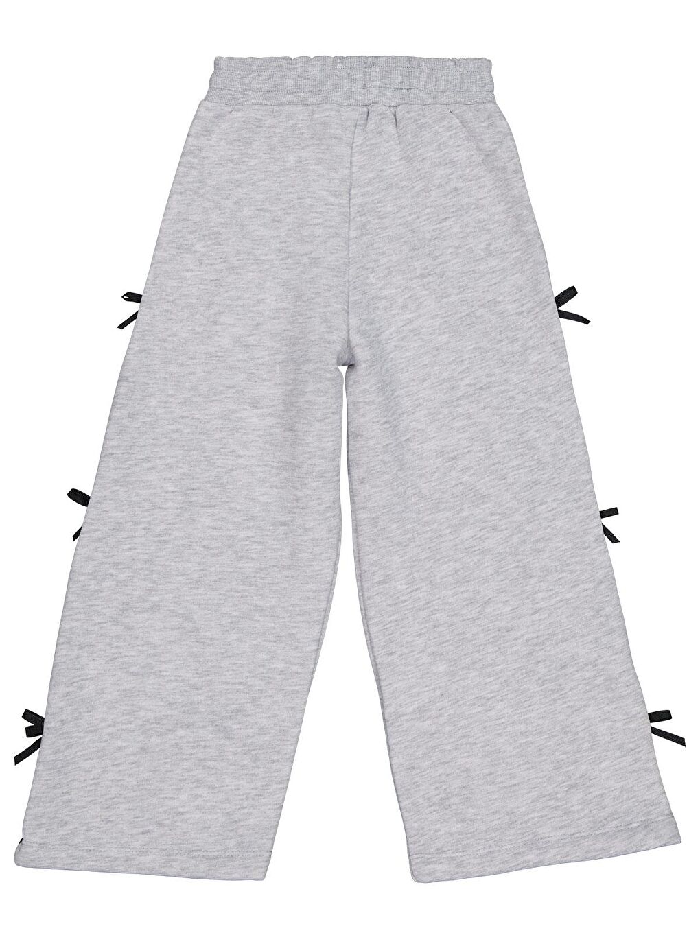 Girls Fiyonklu 6-9 Yaş Eşofman Altı - Gri 8-9 Yaş-1