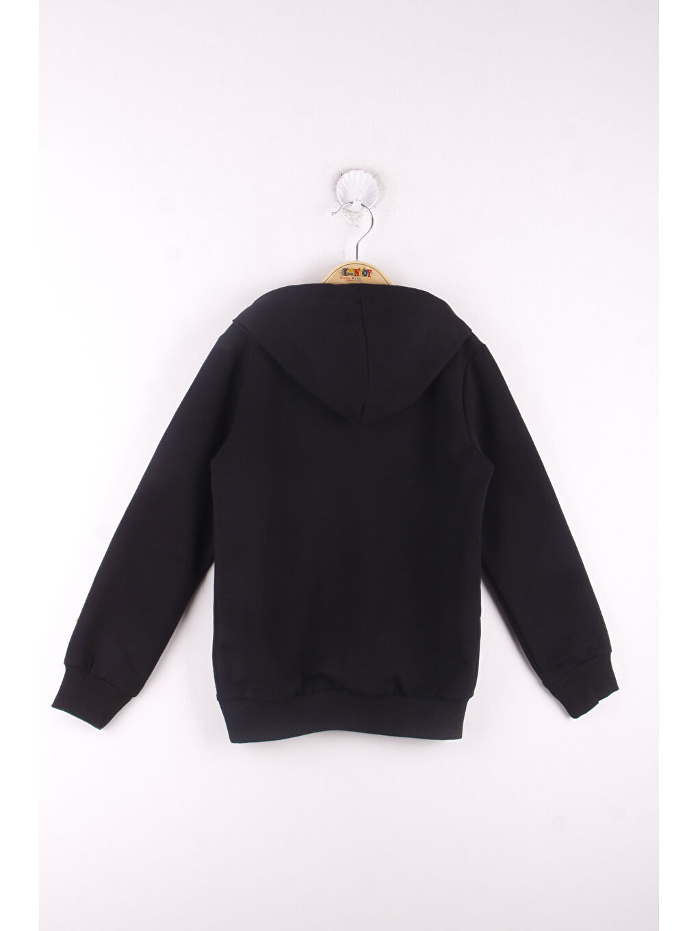 Siyah Erkek Çocuk La Casa Baskılı Sweatshirt-3
