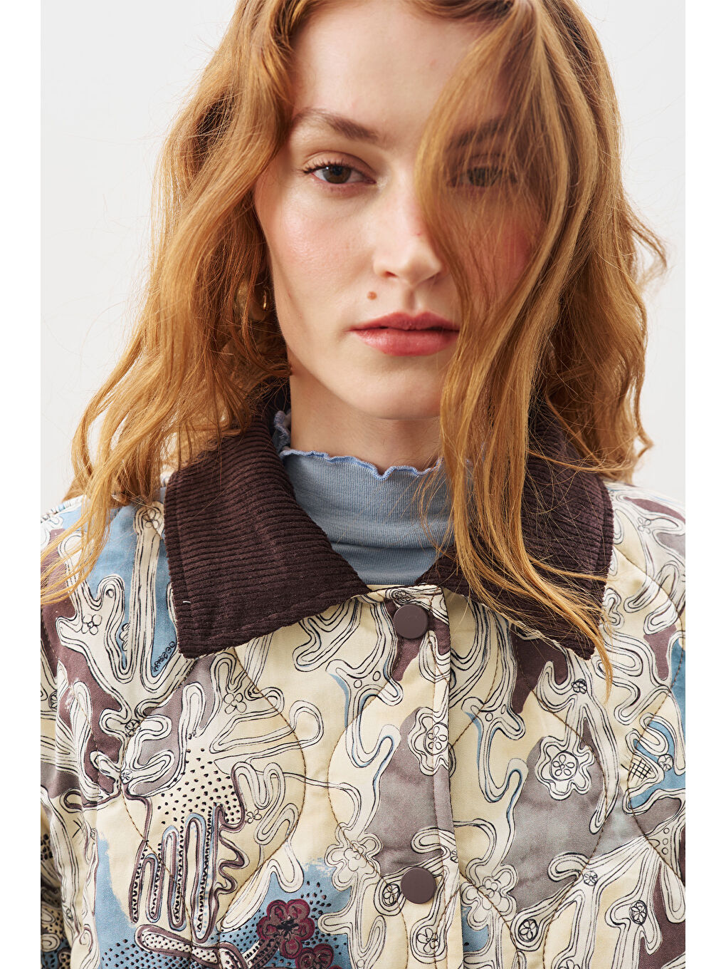 Kapitoneli Desenli Mont Sarı-3