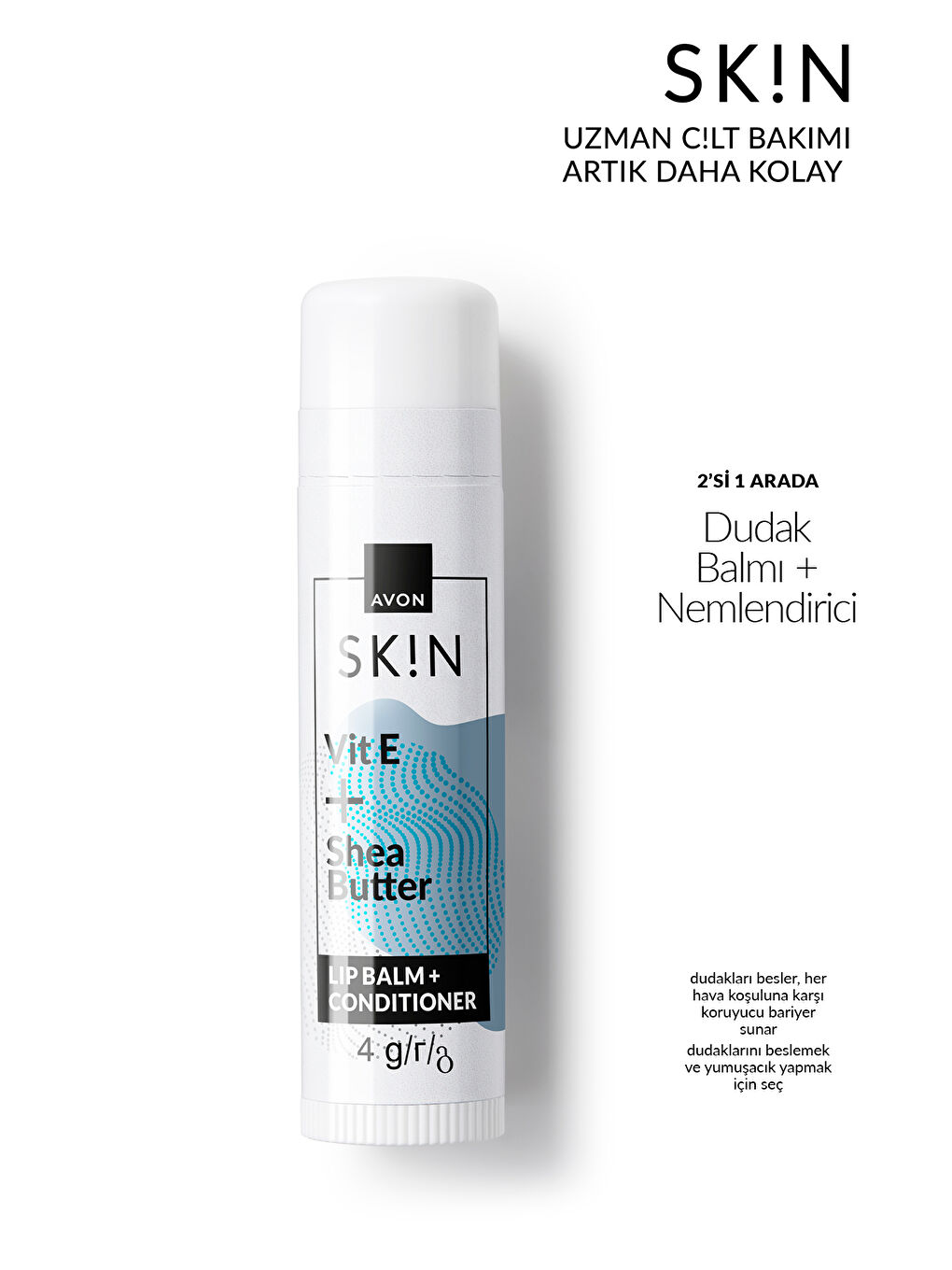 SK!N Dudak Balmı + Nemlendirici-1