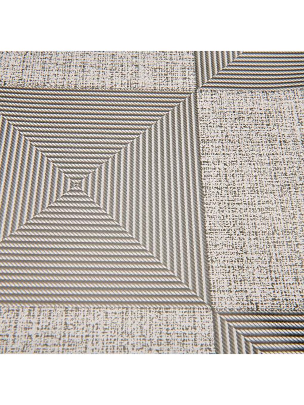 Kare Pvc Masa Örtüsü - Antrasit - 140x140 cm-1