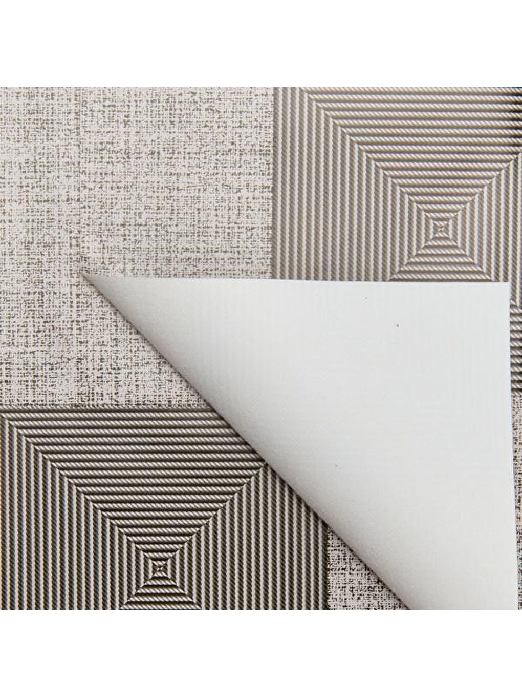 Kare Pvc Masa Örtüsü - Antrasit - 140x140 cm-2