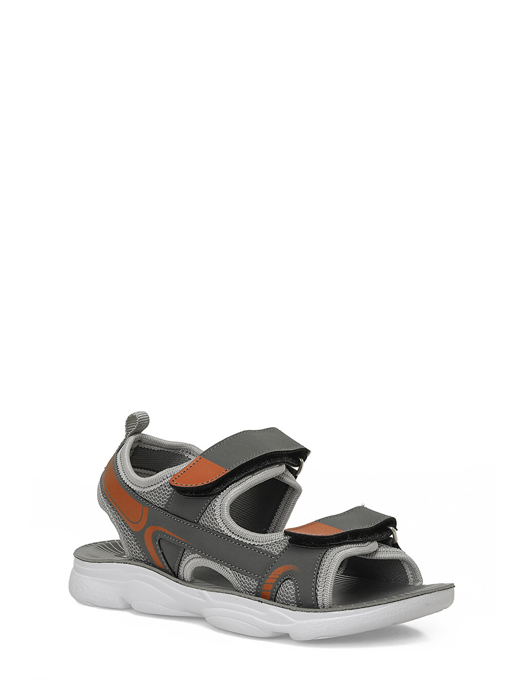 Gri CORAG F GRI Erkek Çocuk Sandalet-1