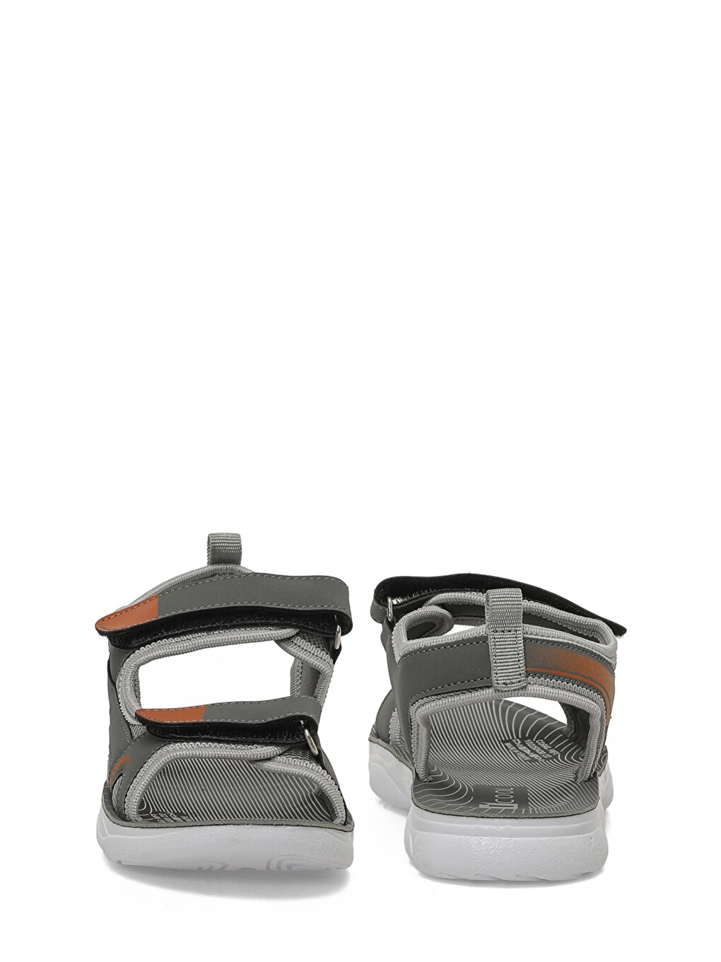 Gri CORAG F GRI Erkek Çocuk Sandalet-4