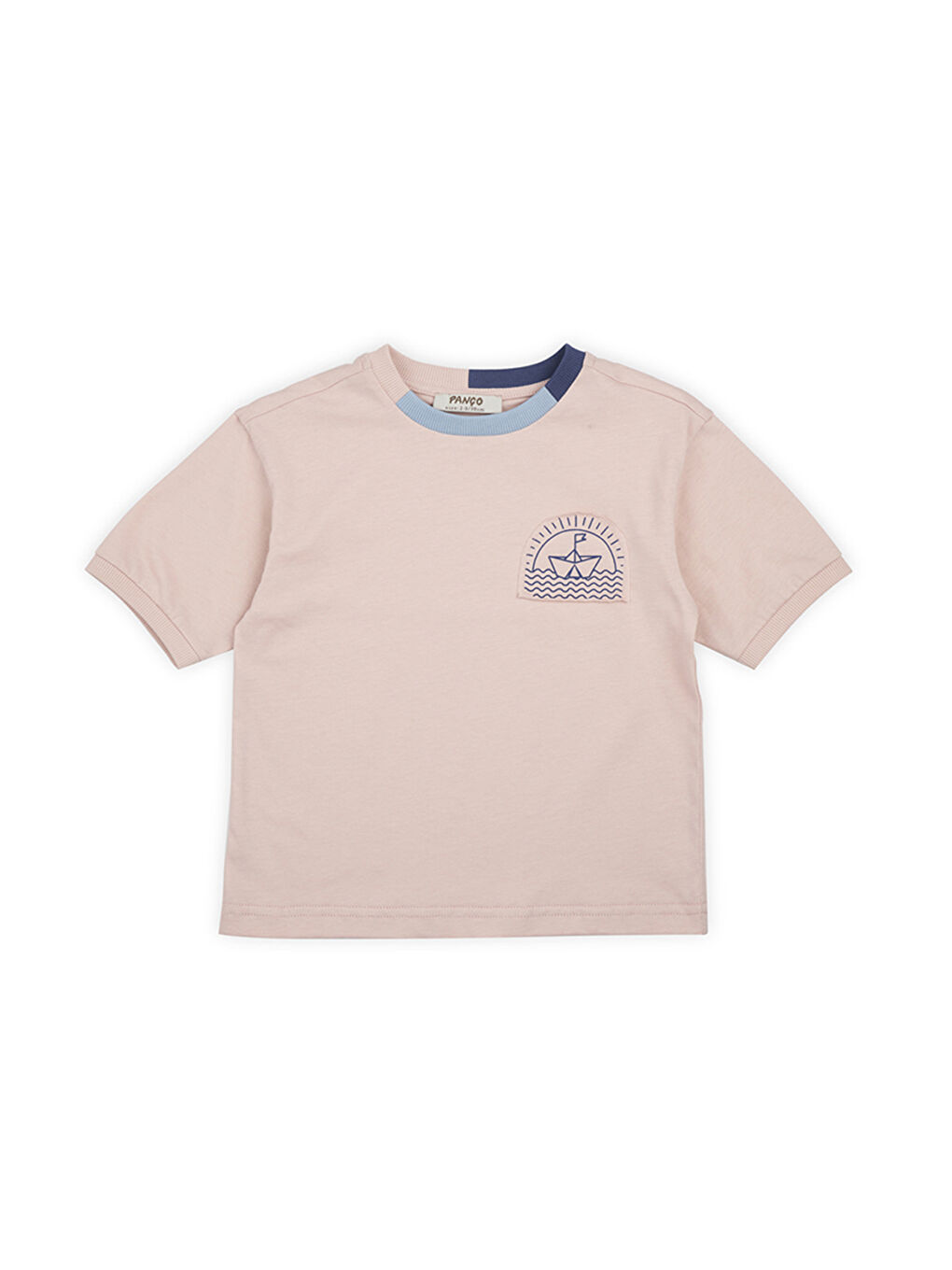 Erkek Çocuk Kısa Kollu T-Shirt Pembe