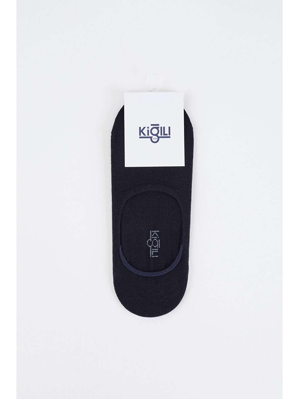 Lacivert Pamuklu Loafer Babet Çorap