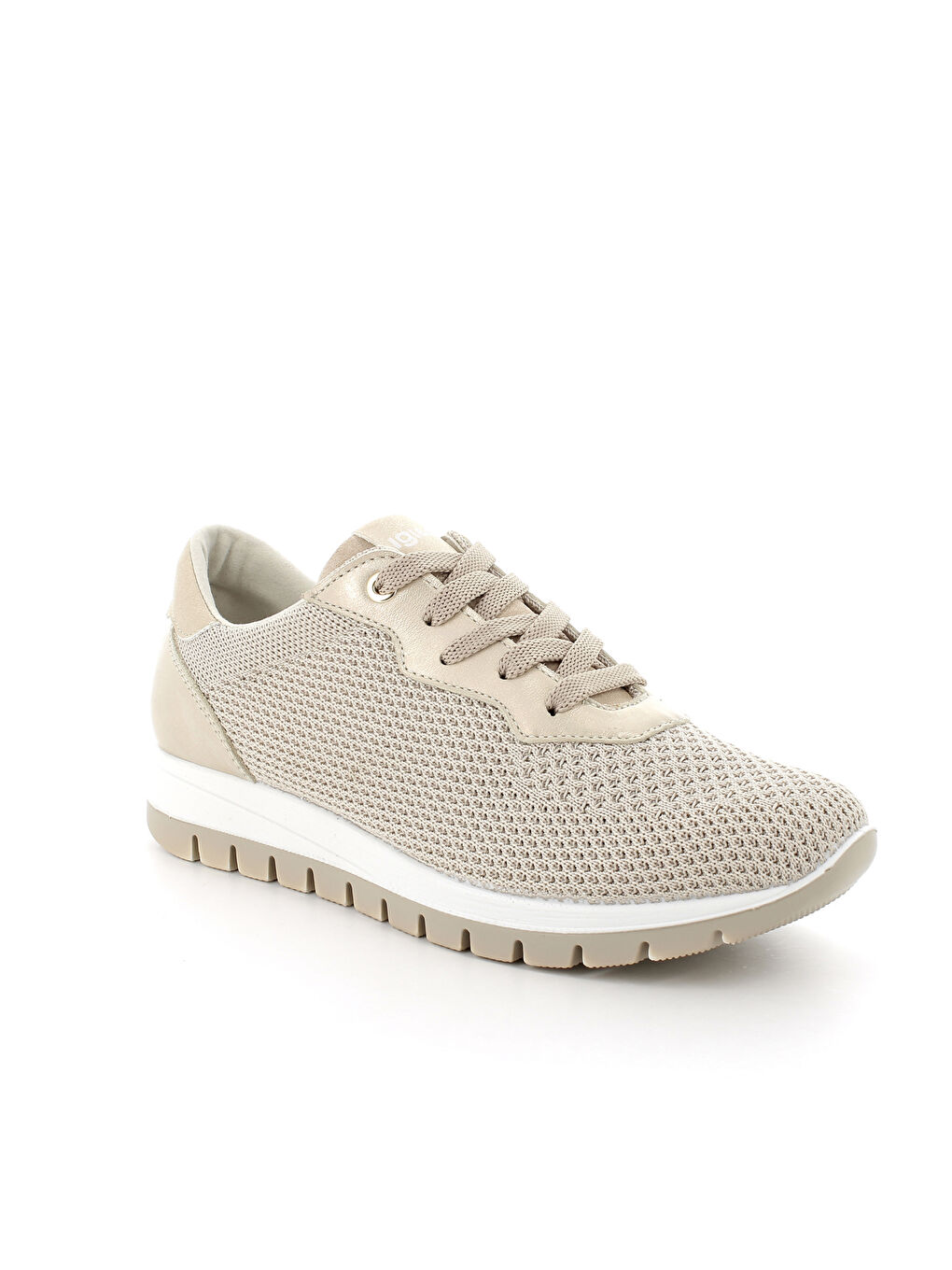 Bej Kadın Sandalet 7658733 DEH 76587 T.FLYKNIT 25 RE Cream-Plat-1