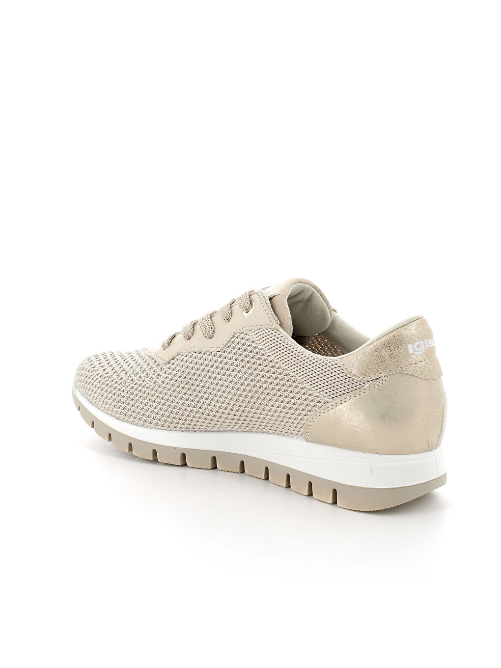 Bej Kadın Sandalet 7658733 DEH 76587 T.FLYKNIT 25 RE Cream-Plat-2