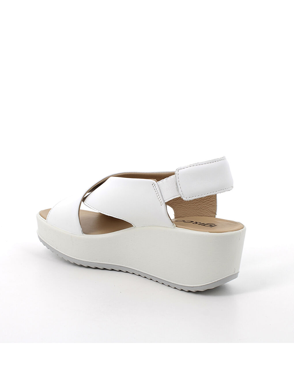 Beyaz Kadın Sandalet 7665744 DCD 76657 NAPPA SOFT Bianco-2