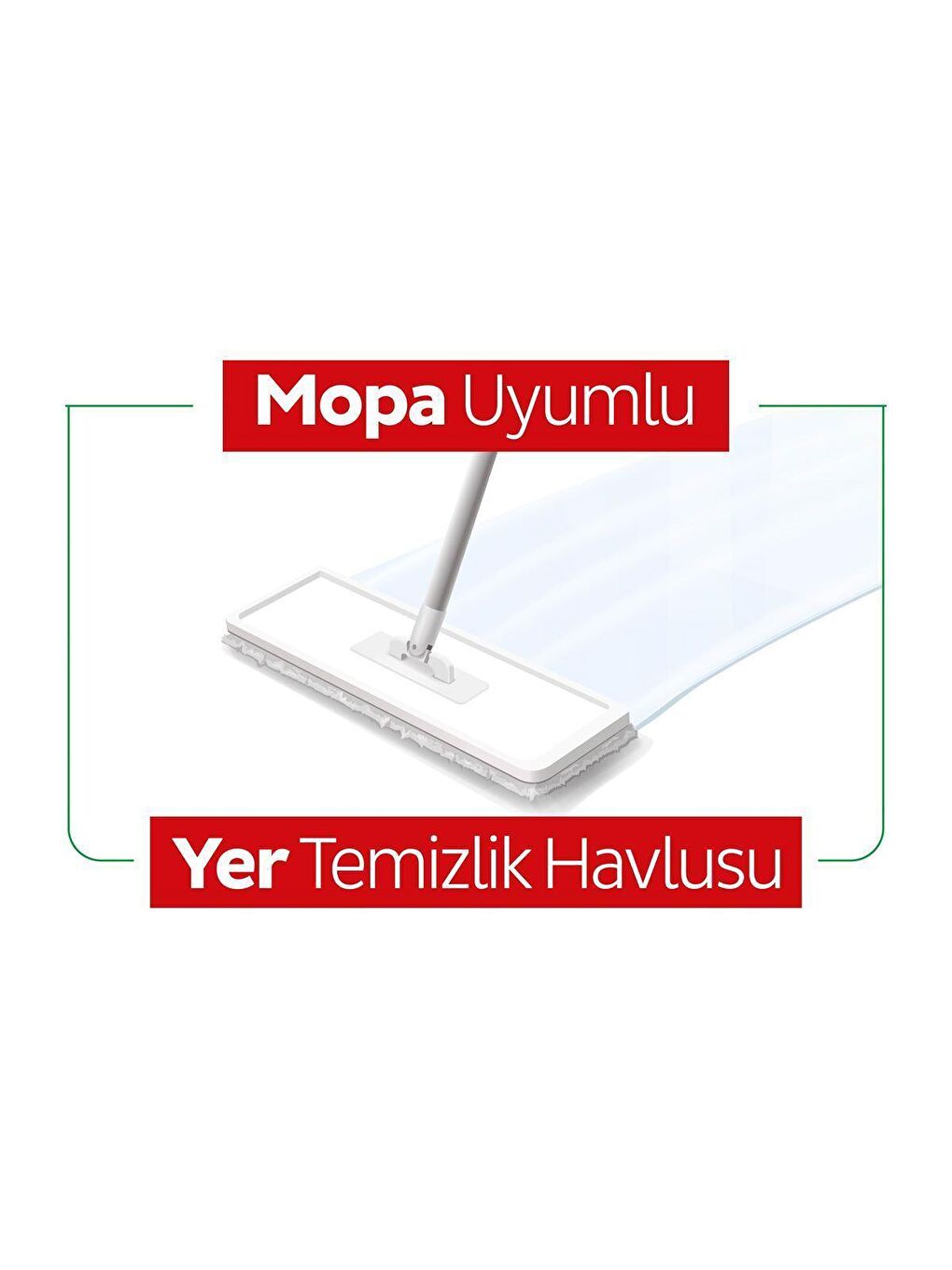 Sleepy Beyaz Easy Clean Beyaz Sabun Katkılı Mopa Uyumlu Yer Temizlik Havlusu 6x50 (300 Yaprak) - 4