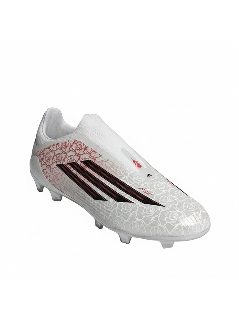 Beyaz F50 League LL Fg/Mg Ly Erkek Krampon-1