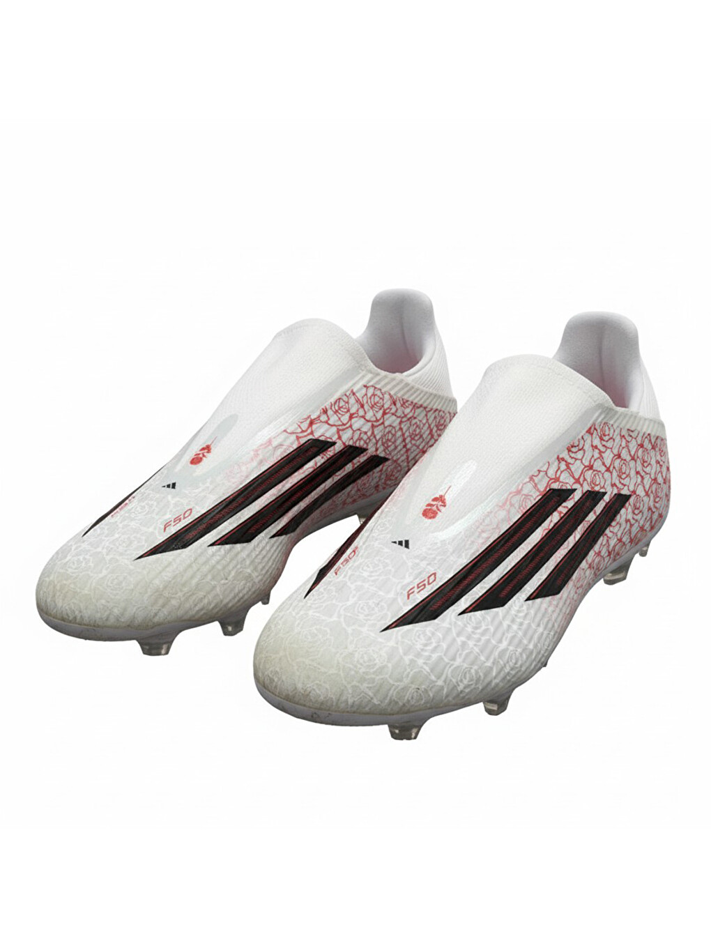 Beyaz F50 League LL Fg/Mg Ly Erkek Krampon-2