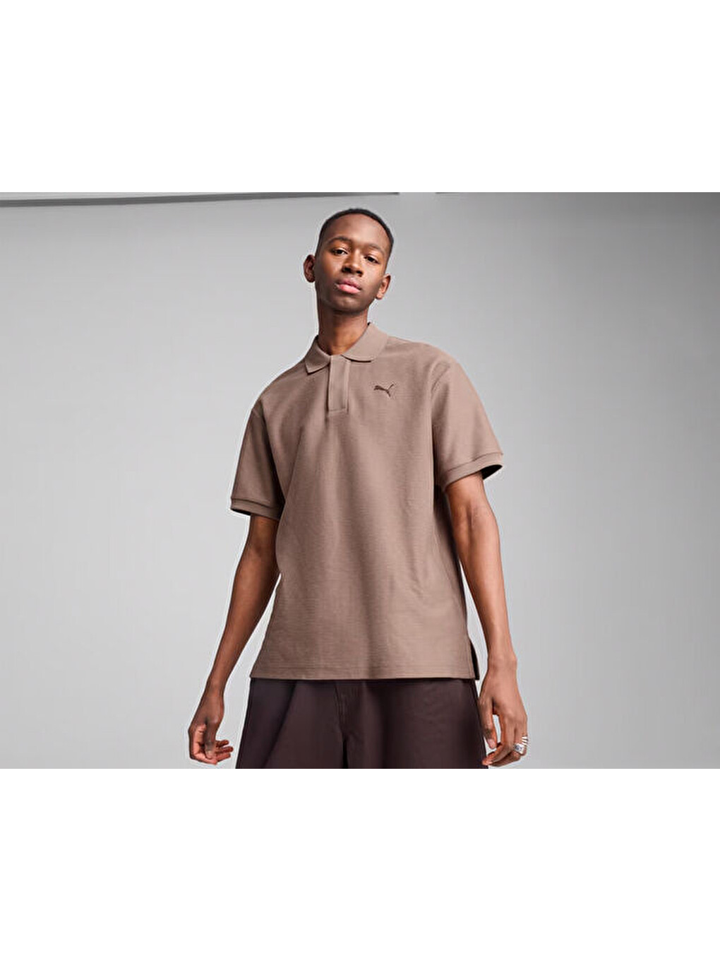 Karışık Premium Ess Jacquard Polo Erkek Günlük Polo Tişört 62967093 Renkli-1