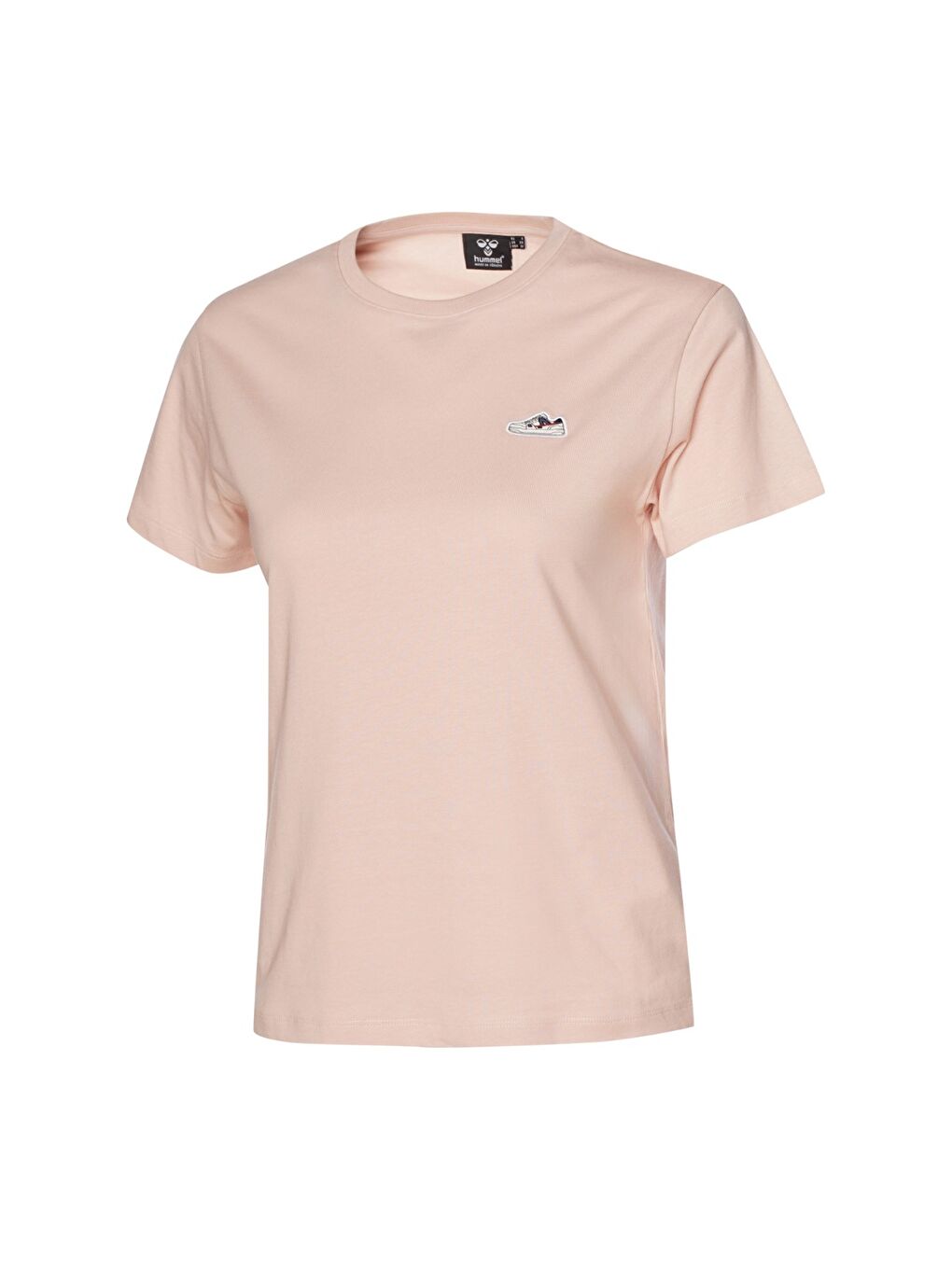 Elfin Kadın Pembe Yuvarlak Yaka Tişört