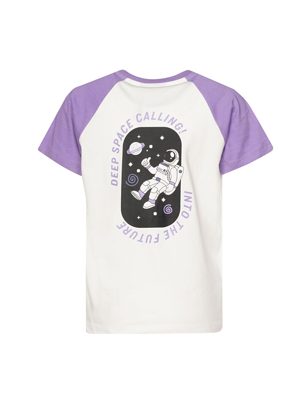 Rio Erkek Çocuk Mor Yuvarlak Yaka Tişört-2