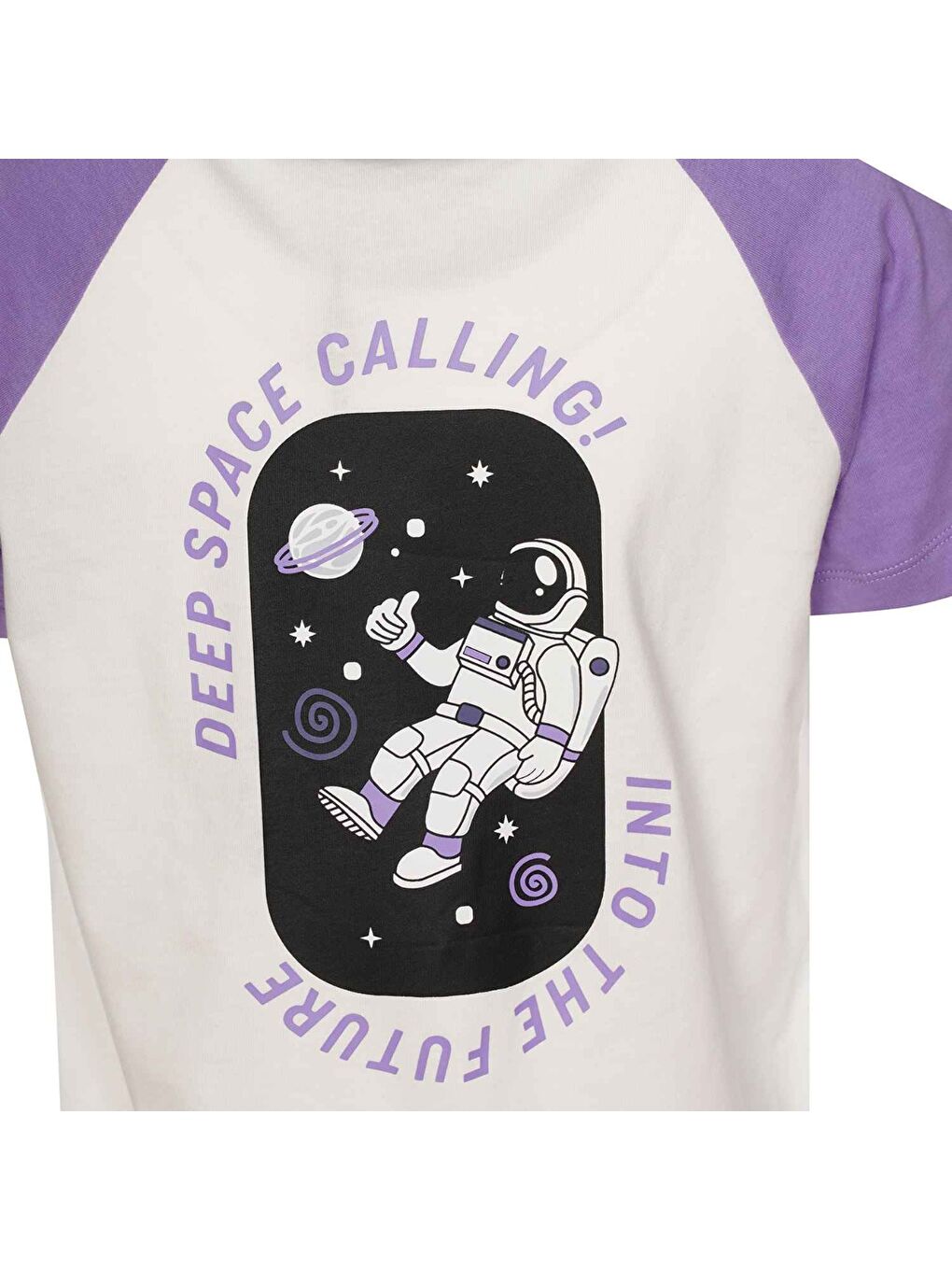 Rio Erkek Çocuk Mor Yuvarlak Yaka Tişört-3