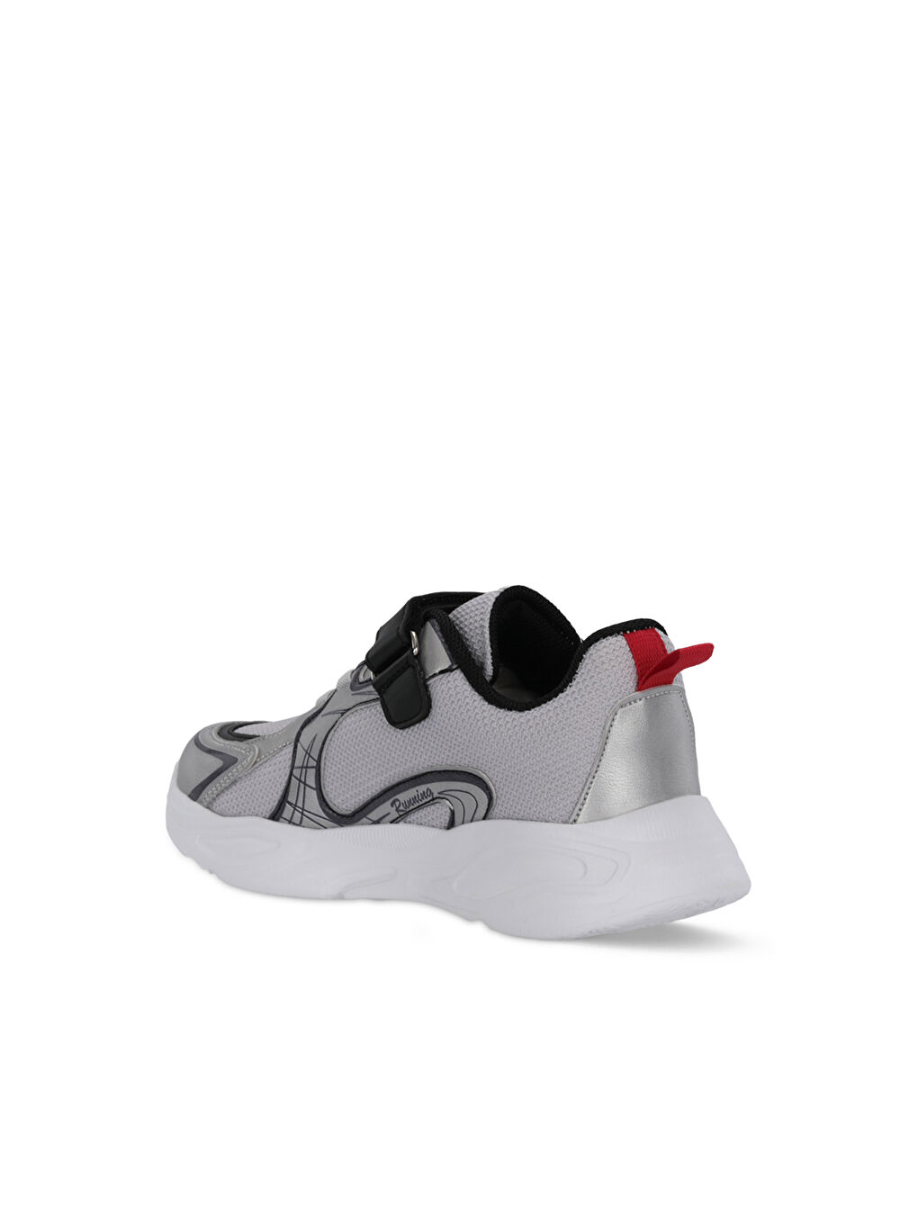 KELSY Erkek Çocuk Gri / Kırmızı Günlük Spor Ayakkabısı-2