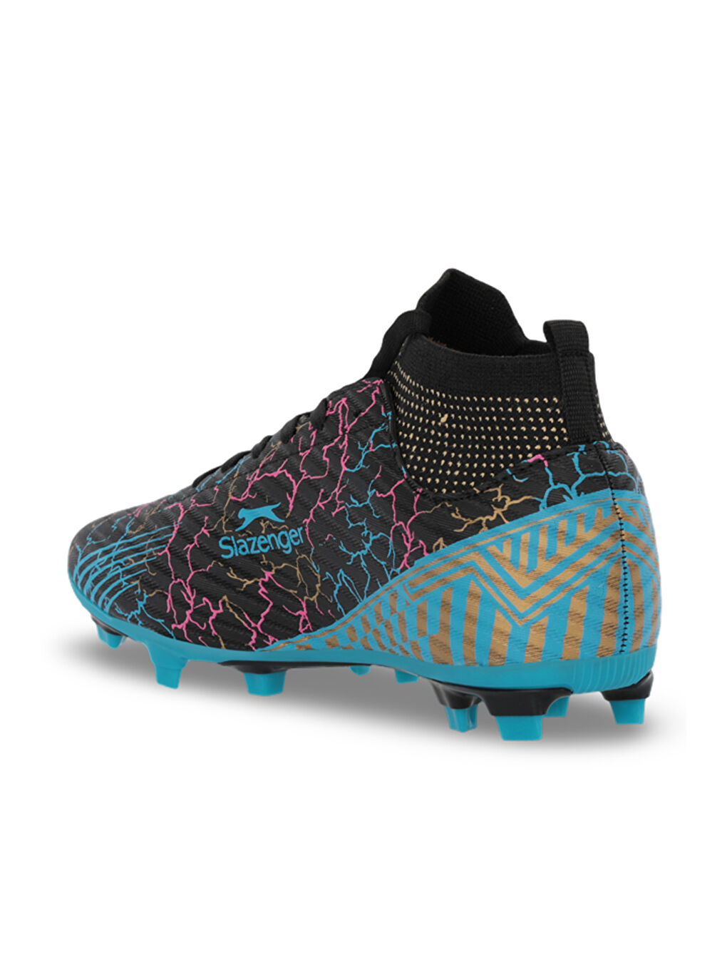 CORNER Erkek Halı Saha Siyah Futbol Ayakkabısı-2