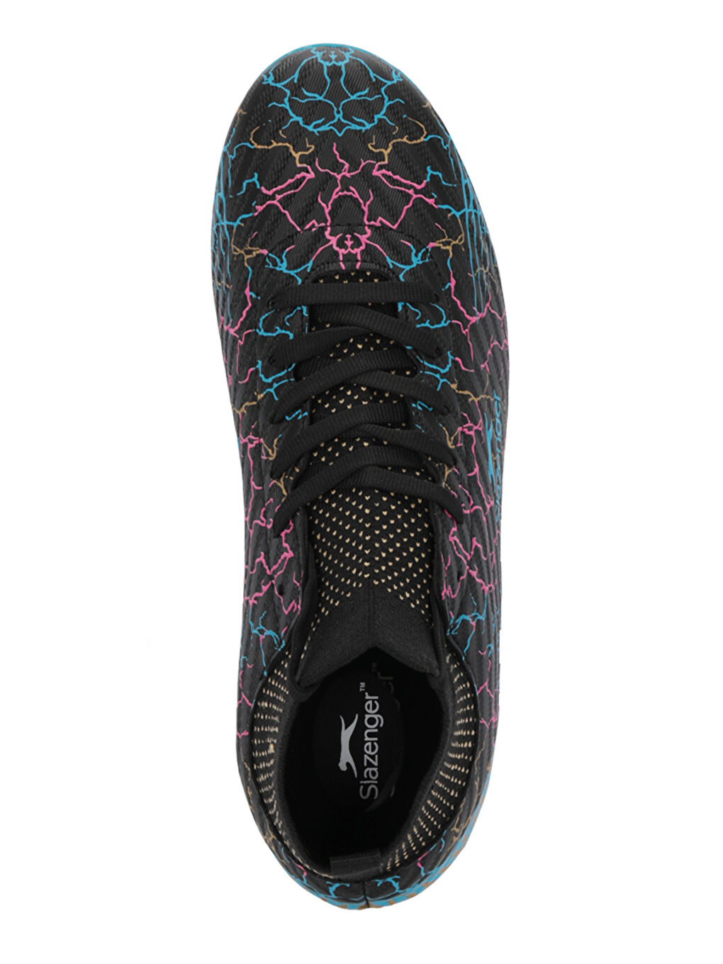 CORNER Erkek Halı Saha Siyah Futbol Ayakkabısı-4