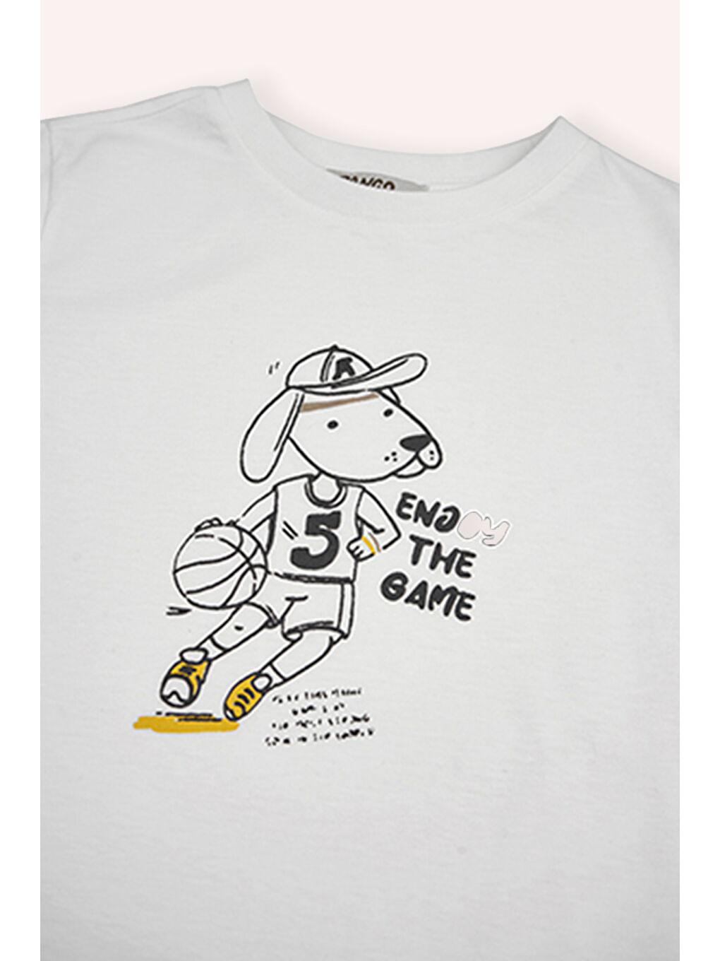 Erkek Çocuk Baskılı T-Shirt Ekru-2