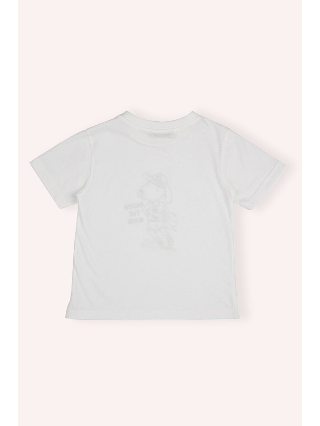 Erkek Çocuk Baskılı T-Shirt Ekru-6