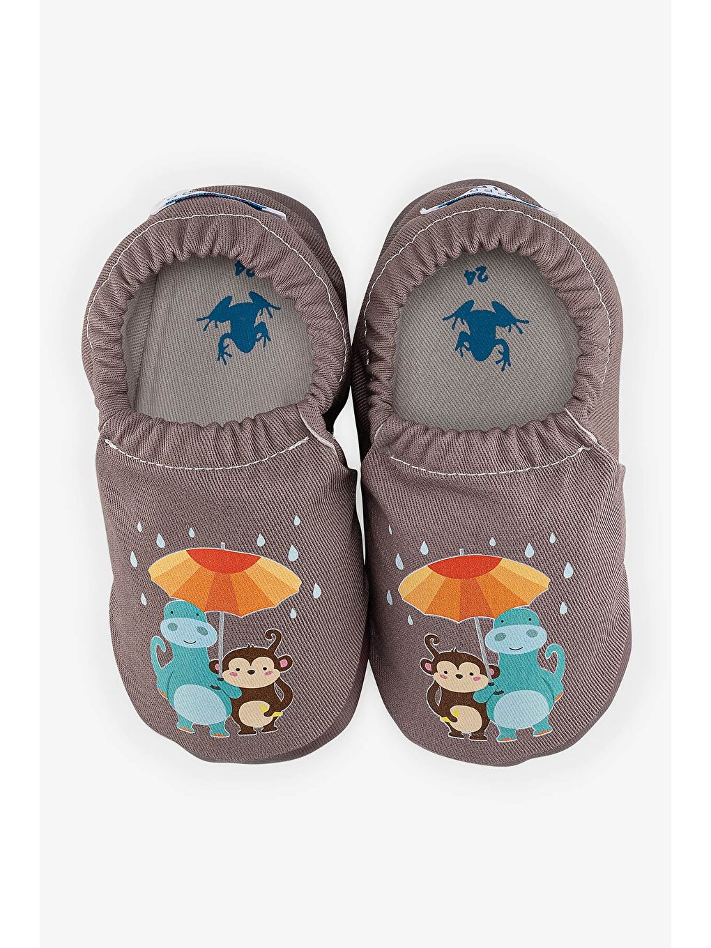 Umbrella Flower Hyper Sıcak Gri Barefoot Akıllı Patik