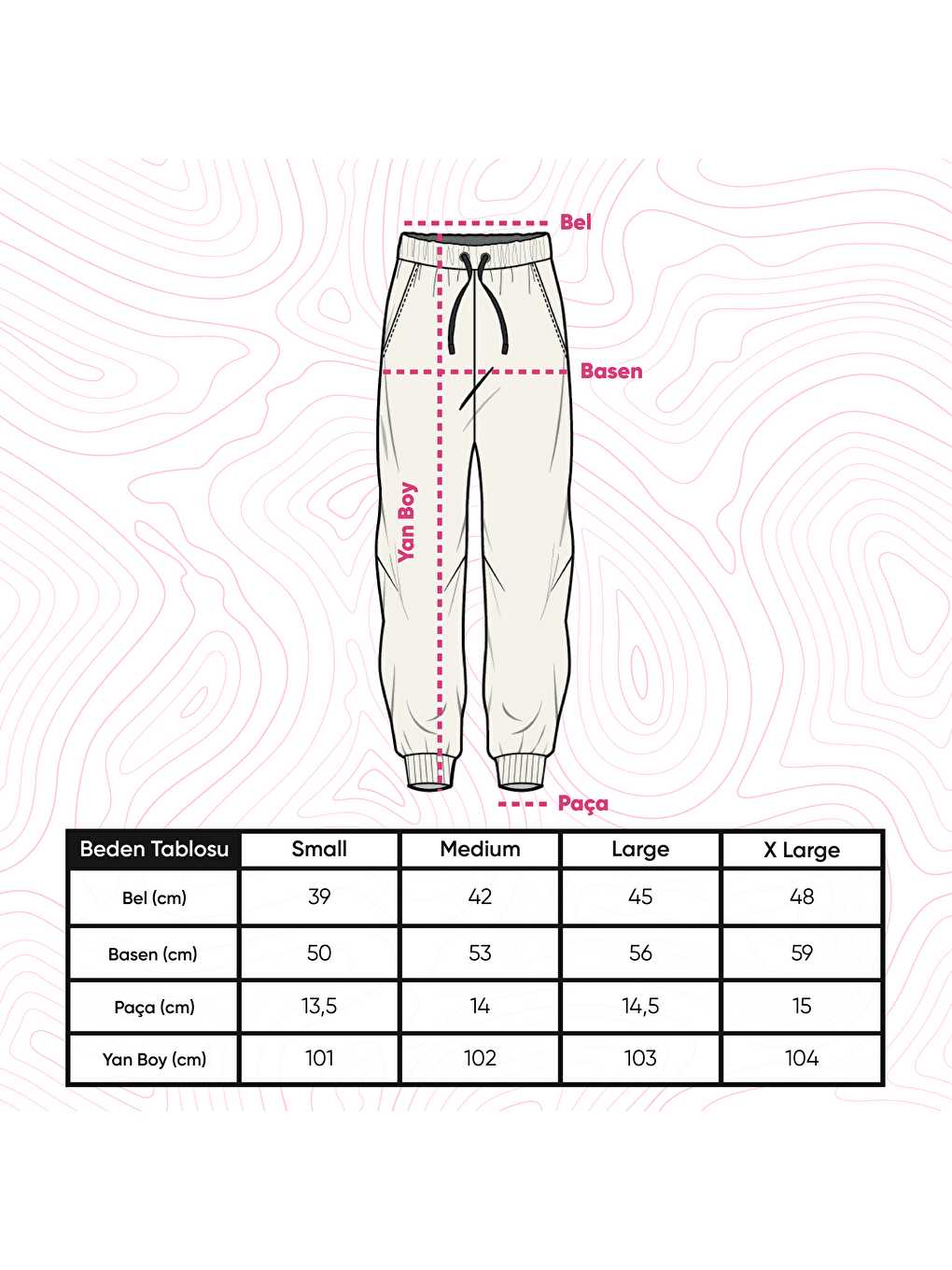 Agar Kadın Kırmızı Cepli Lastikli Jogger Pantalon Eşofman Altı-3