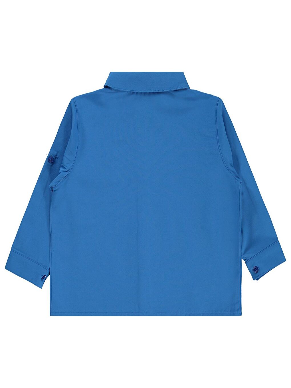 Turkuaz Boys Sailin Baskılı Tişörtlü 6-9 Yaş Gömlek - Mavi-2