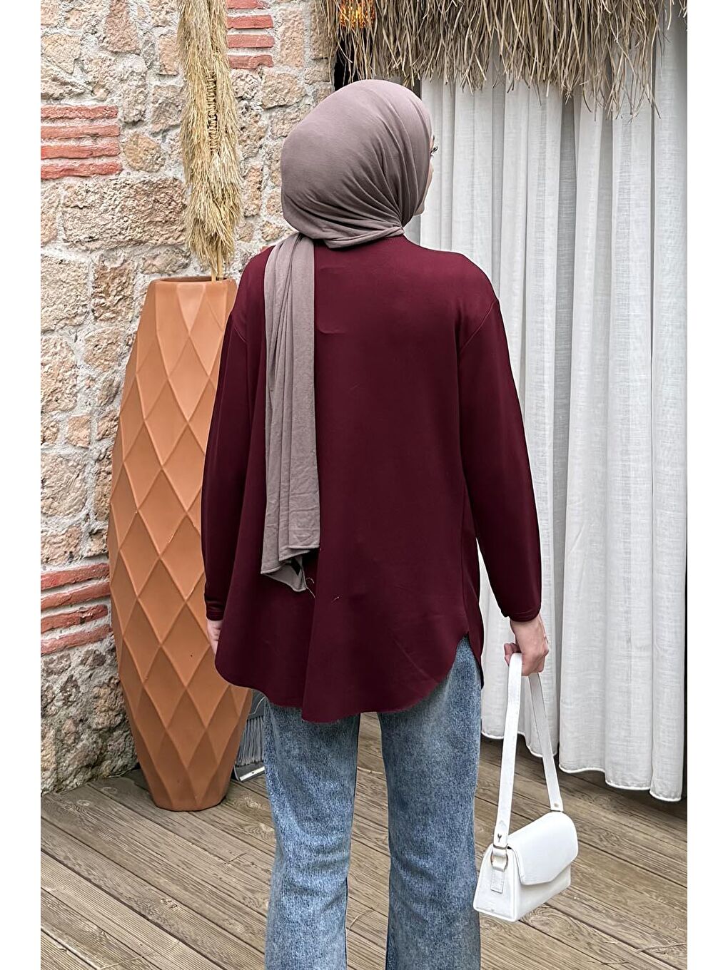 Basic Sweat Bordo-3