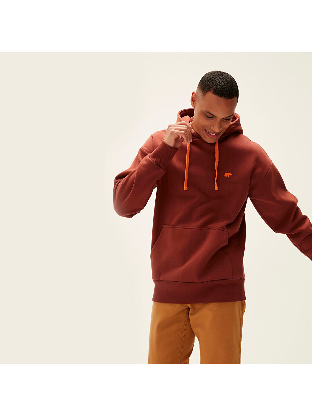 Blaze Erkek Kahverengi Sweatshirt-2