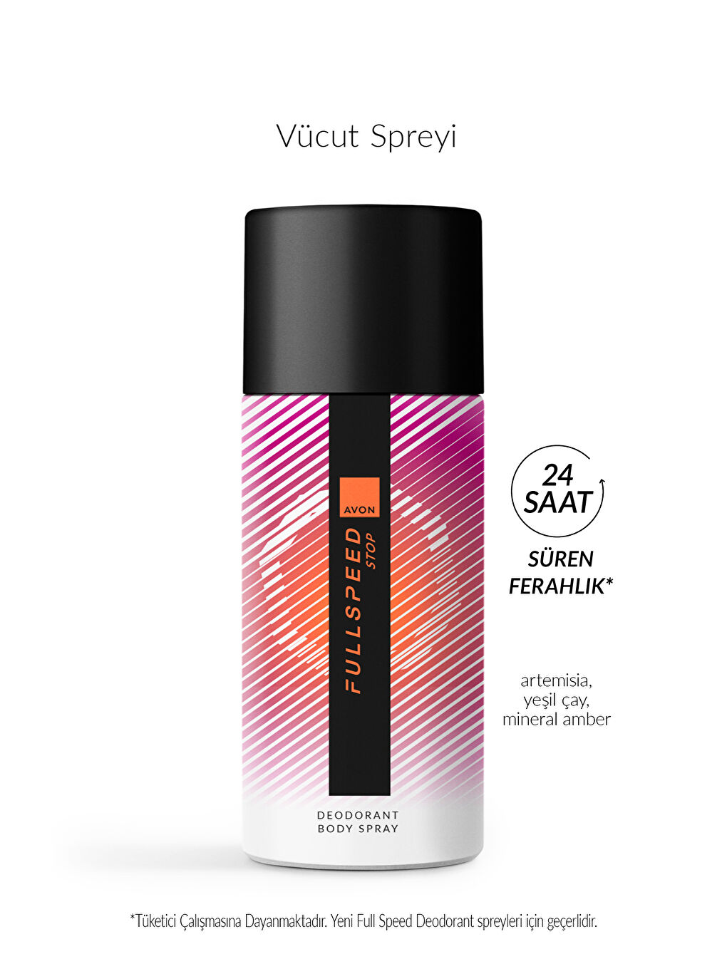 Full Speed Stop Erkek Sprey Deodorant 150 Ml.-1