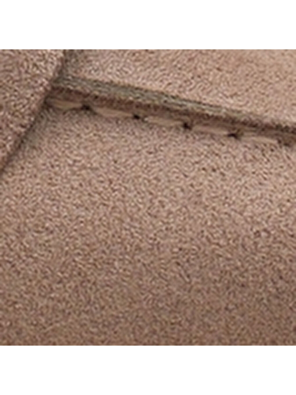 Bej Juliane Hakiki Süet Gladyatör Dolgu Topuk Kadın Sandalet-6