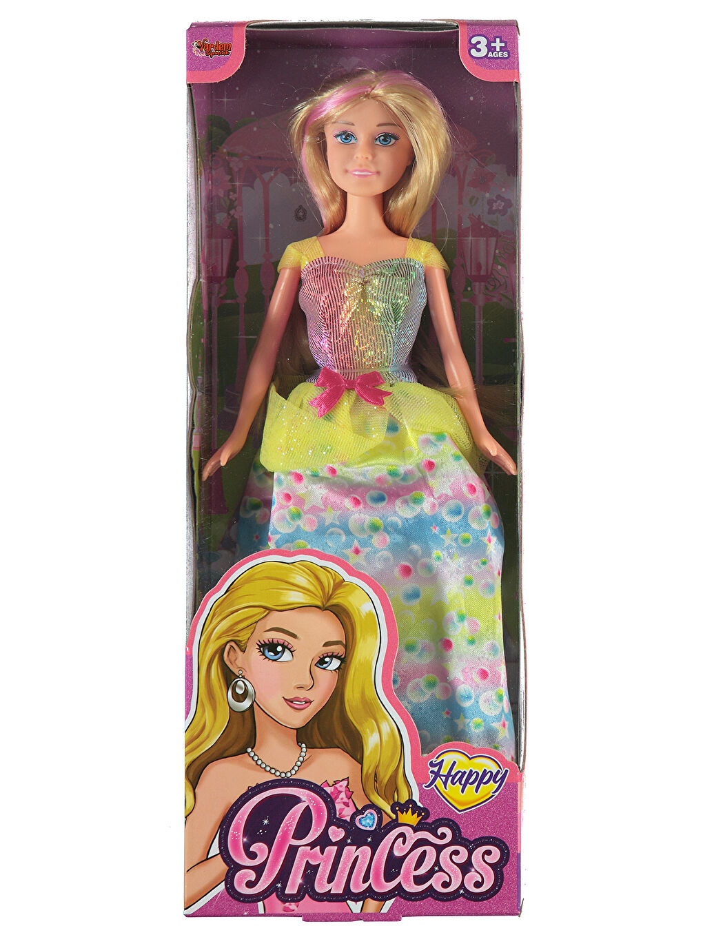 Manken Bebek 29Cm Sarı