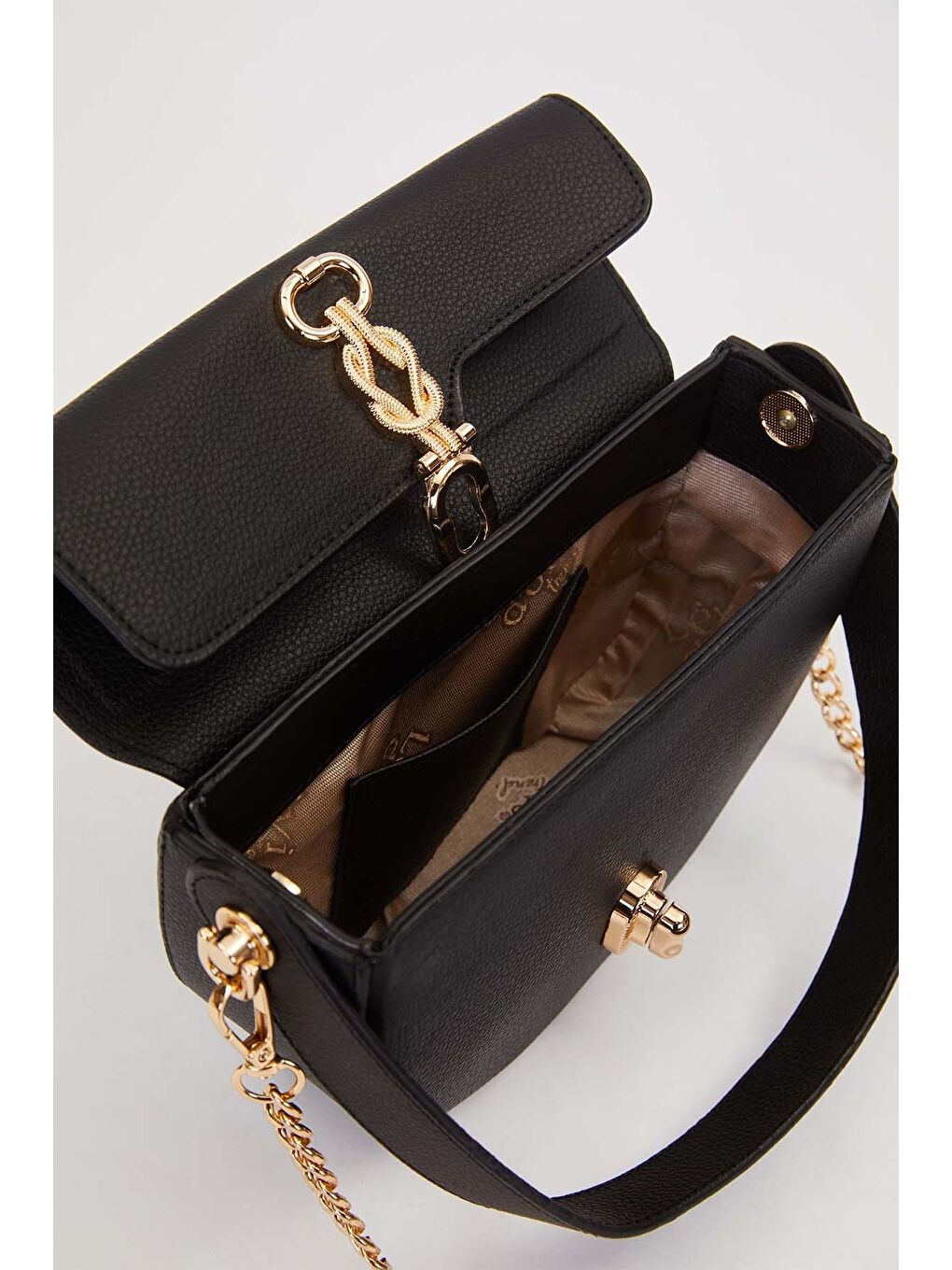 Siyah Kadın El ve Omuz Çantası 930930-2