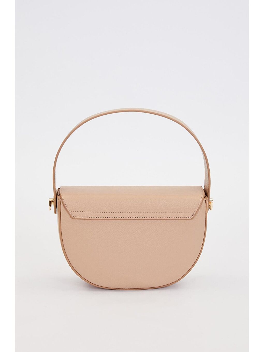 Bej Vizon Kadın El ve Omuz Çantası 930930-3