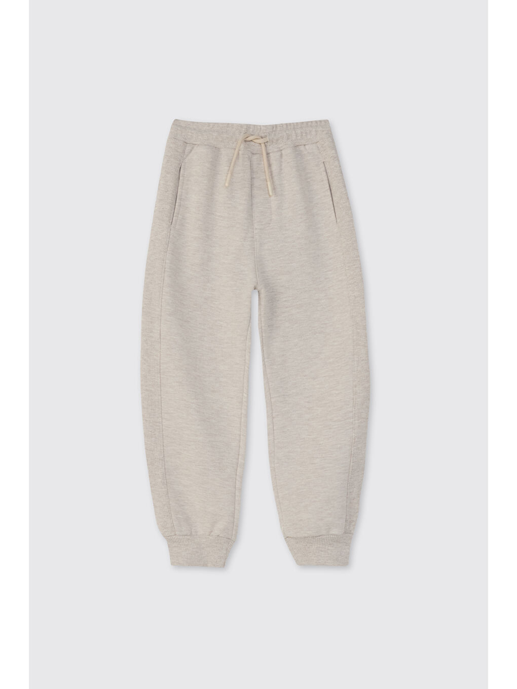 Erkek Çocuk Bej Melanj Eşofman Altı-2