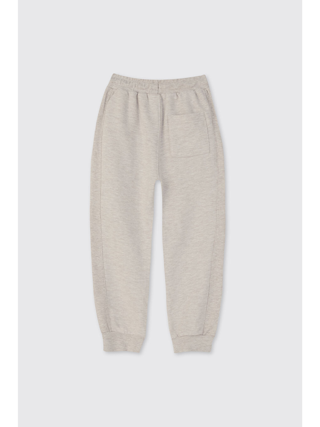 Erkek Çocuk Bej Melanj Eşofman Altı-3