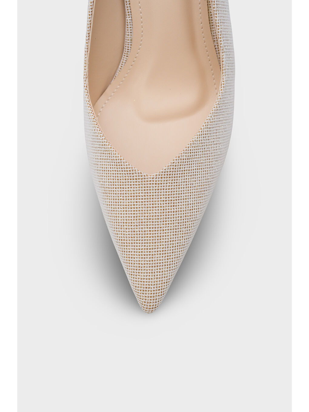 Sarı Malinda Orta Topuklu Metal Topuklu Kadın Stiletto-2