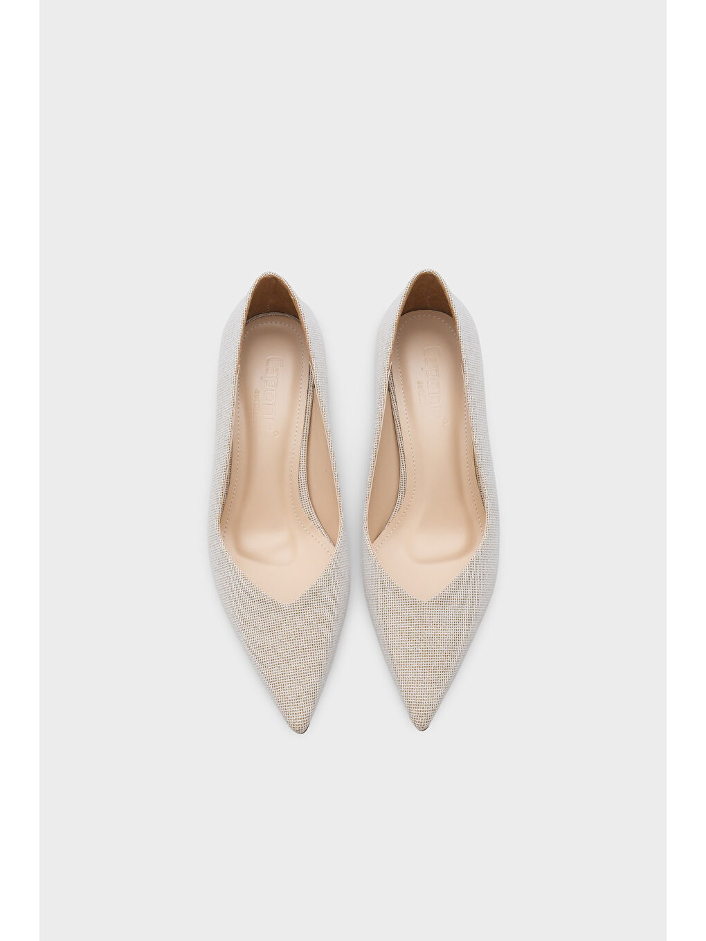 Sarı Malinda Orta Topuklu Metal Topuklu Kadın Stiletto-5