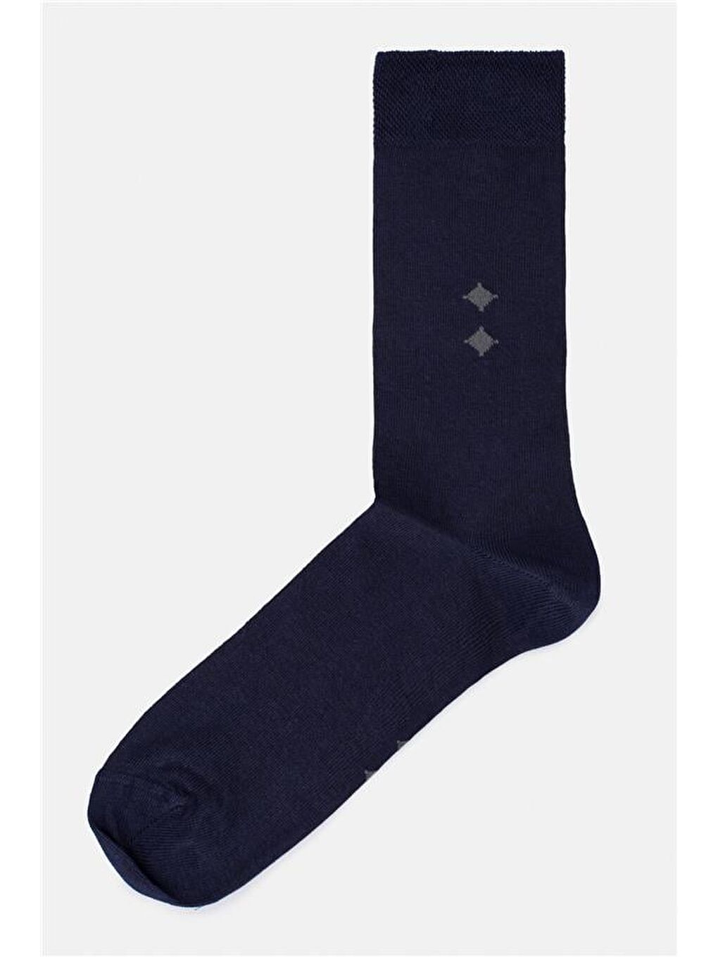 Lacivert Düz Çorap-1