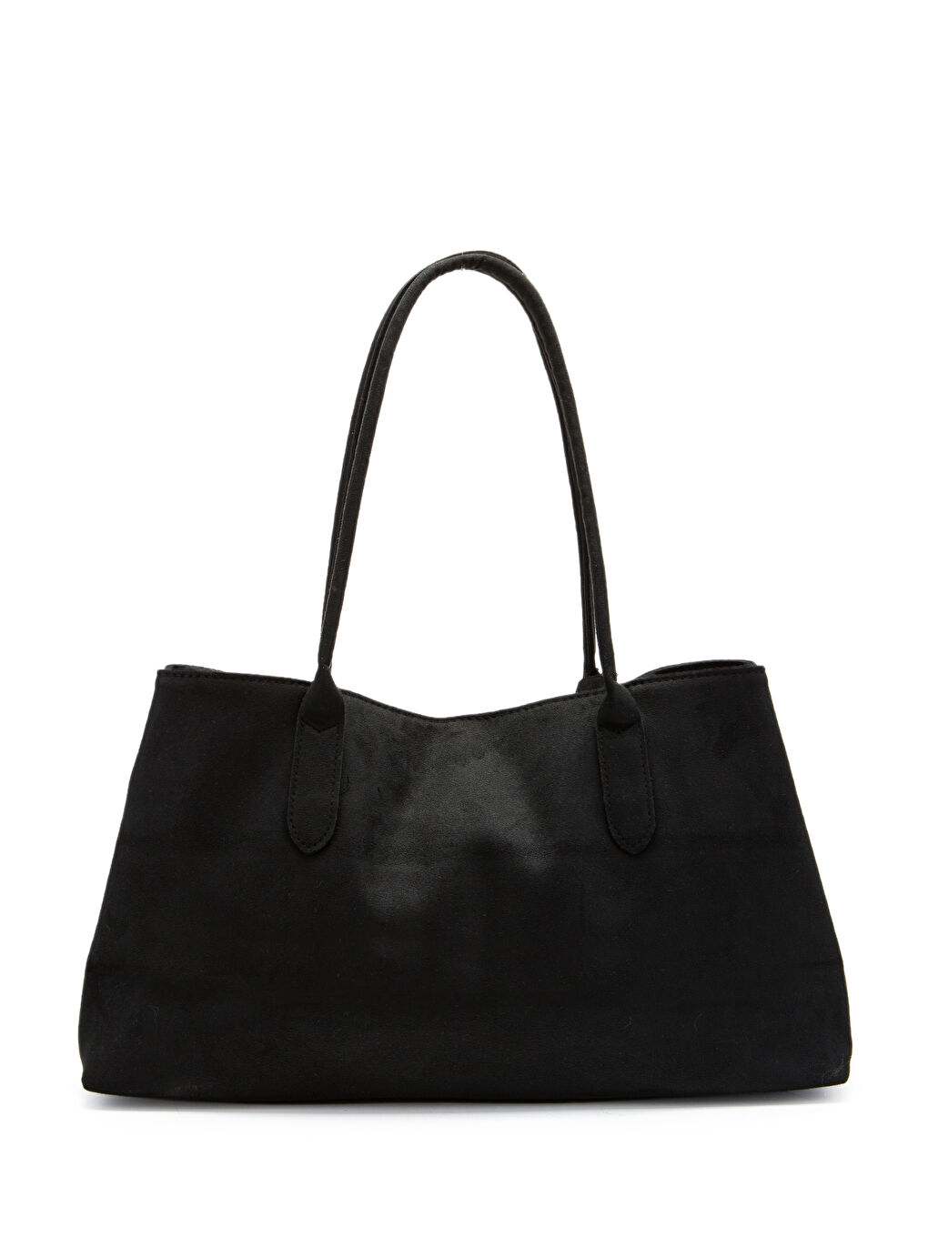 Süet Mıknatıs Kapama Diaz Kol Çanta Siyah-3